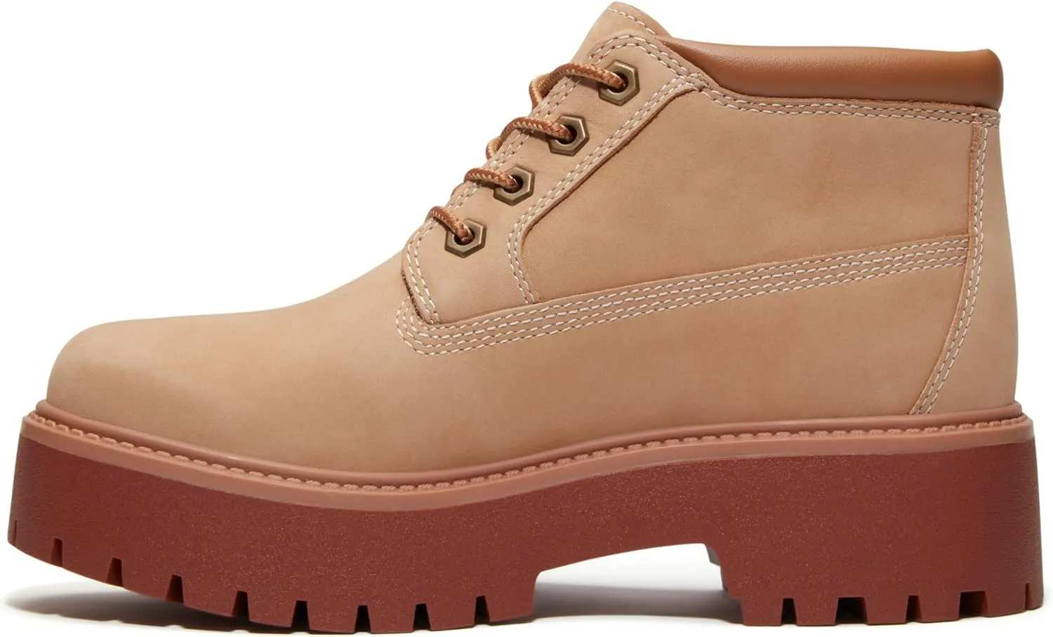 Timberland Women's Stone Street Mid Lace Up Fashion Boot