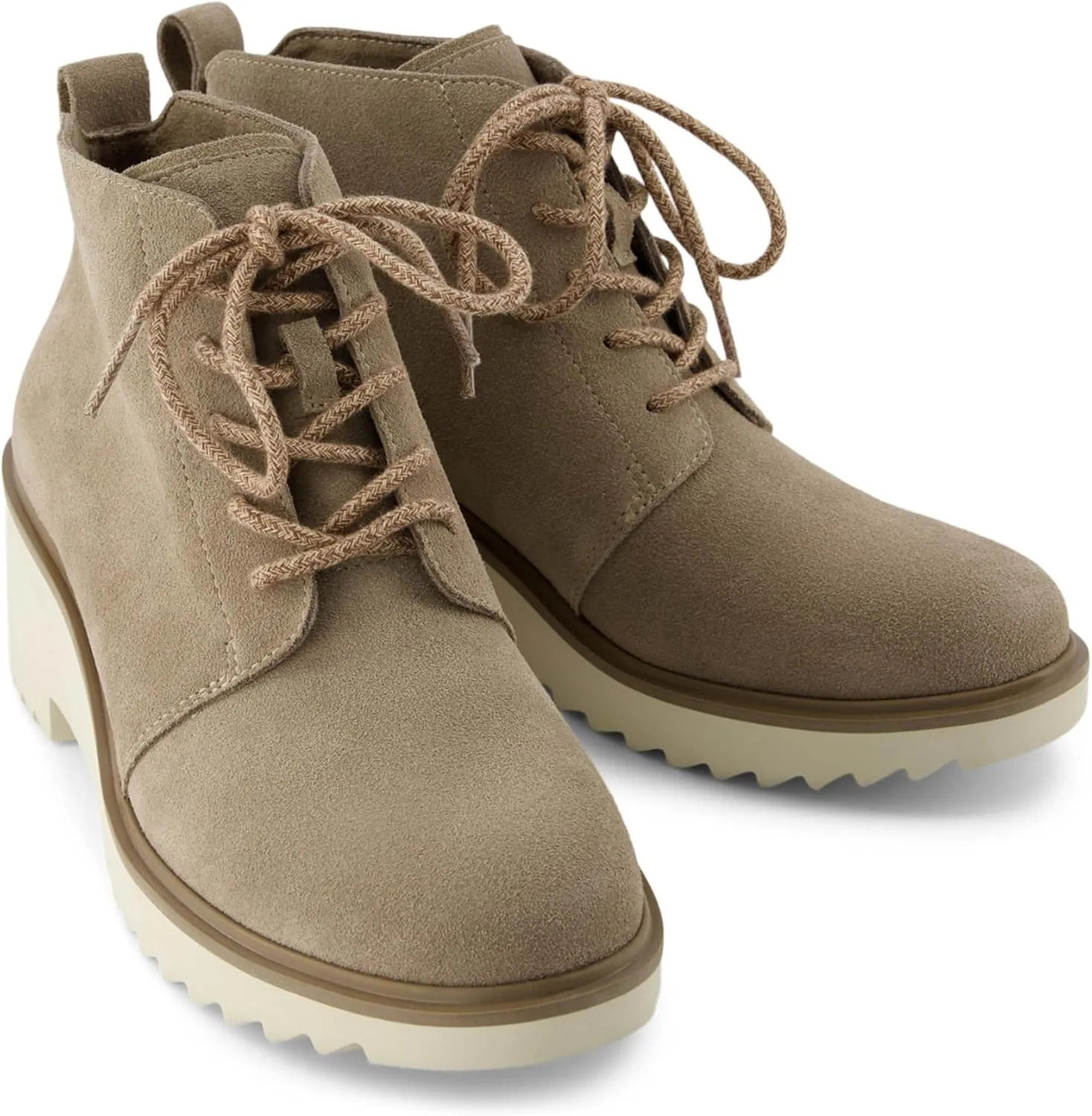 TOMS Women's Maude Wedge Lace-Up Boot
