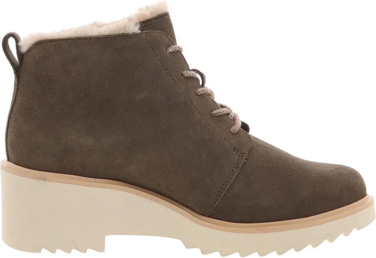TOMS Women's Maude Wedge Lace-Up Boot