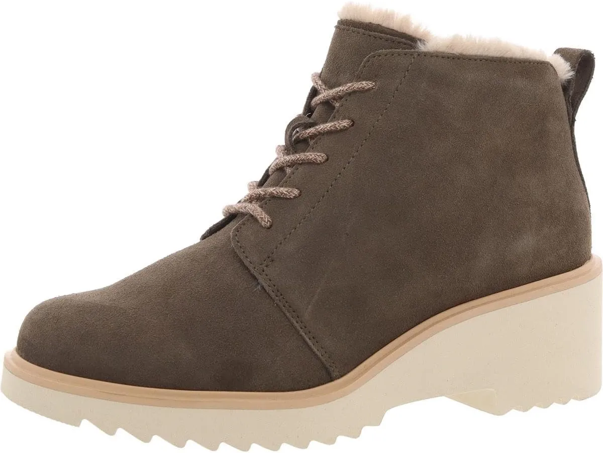 TOMS Women's Maude Wedge Lace-Up Boot
