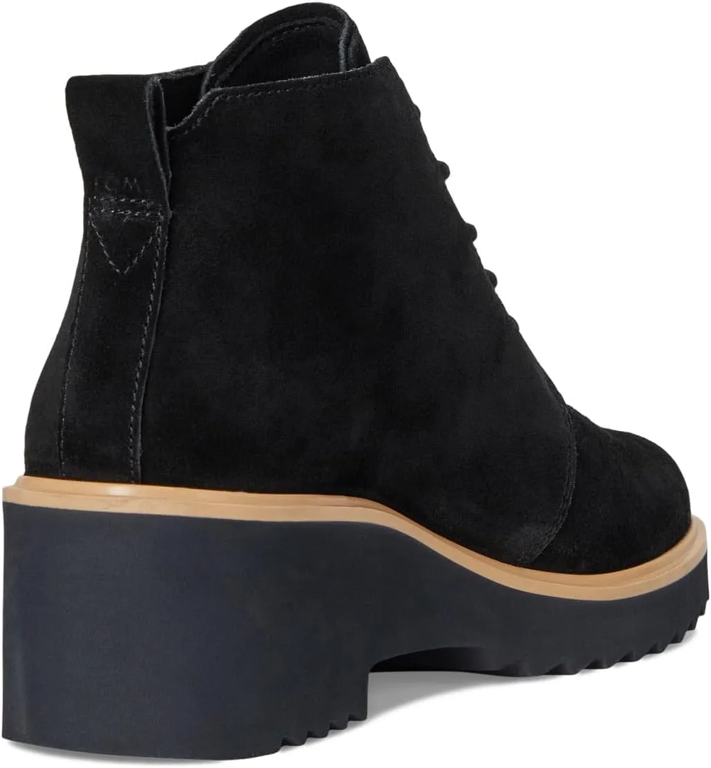 TOMS Women's Maude Wedge Lace-Up Boot
