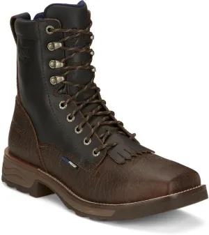 Tony Lama Men's TW3430 High Range 8" Waterproof Comp Toe Lace-Up Work Boot