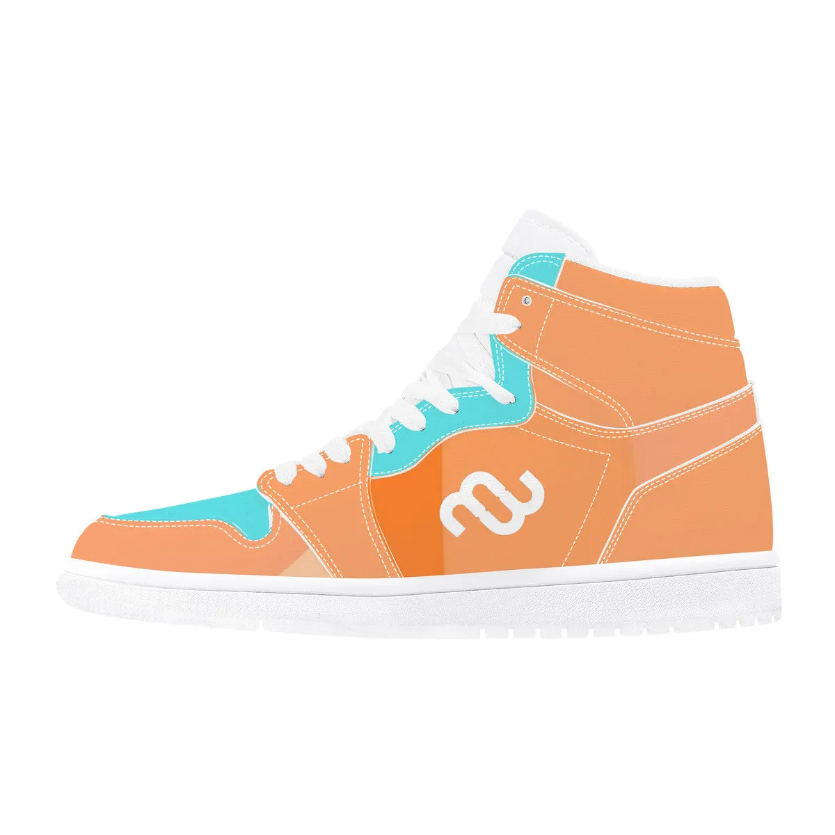 Top D17 All-inclusive selection Synthetic High Leather Money Bushae Limited-stock sale Sneaker