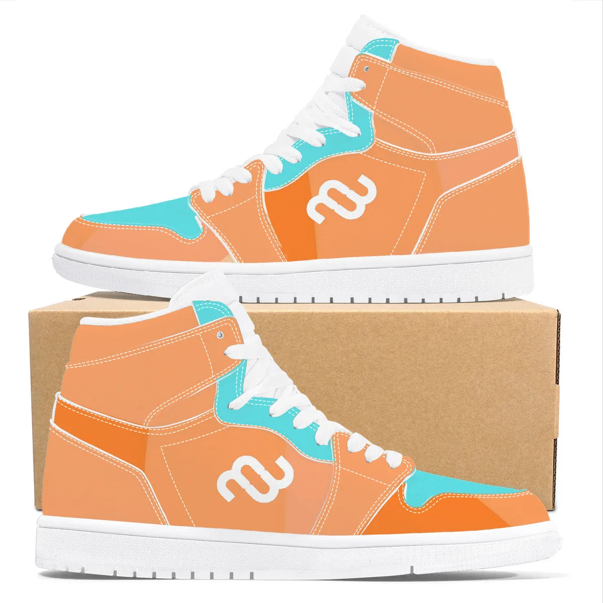 Top D17 All-inclusive selection Synthetic High Leather Money Bushae Limited-stock sale Sneaker
