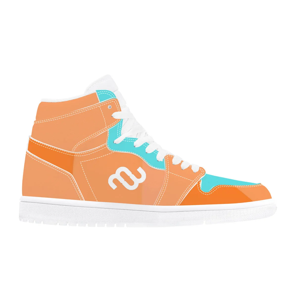 Top D17 All-inclusive selection Synthetic High Leather Money Bushae Limited-stock sale Sneaker