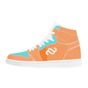 Top D17 All-inclusive selection Synthetic High Leather Money Bushae Limited-stock sale Sneaker