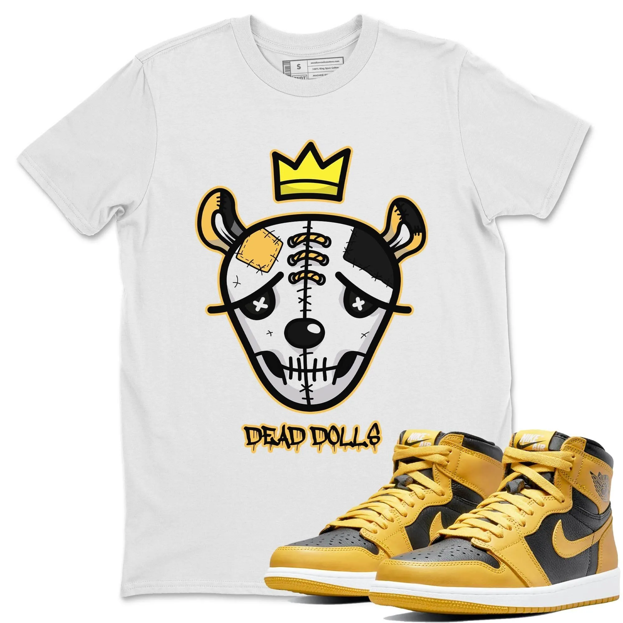 Tops Unisex Dead Powerful Face - Air Pollen 1 Dolls Jordan Performance-driven