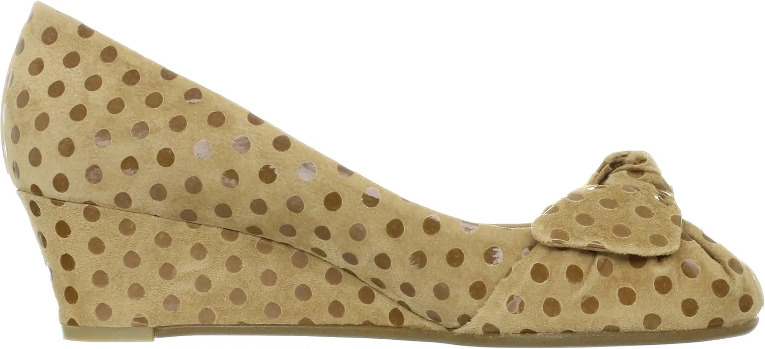Tsumori Chisato Walk 4092 Walk Ribbon Motif Wedge Pump