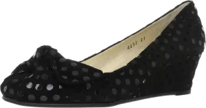 Tsumori Chisato Walk 4092 Walk Ribbon Motif Wedge Pump
