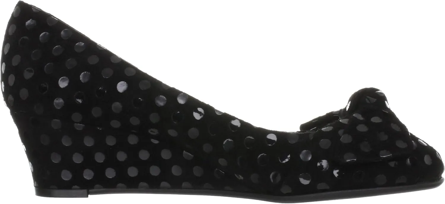 Tsumori Chisato Walk 4092 Walk Ribbon Motif Wedge Pump