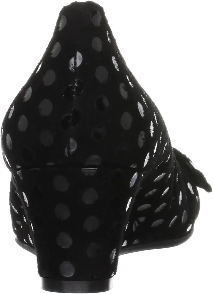 Tsumori Chisato Walk 4092 Walk Ribbon Motif Wedge Pump