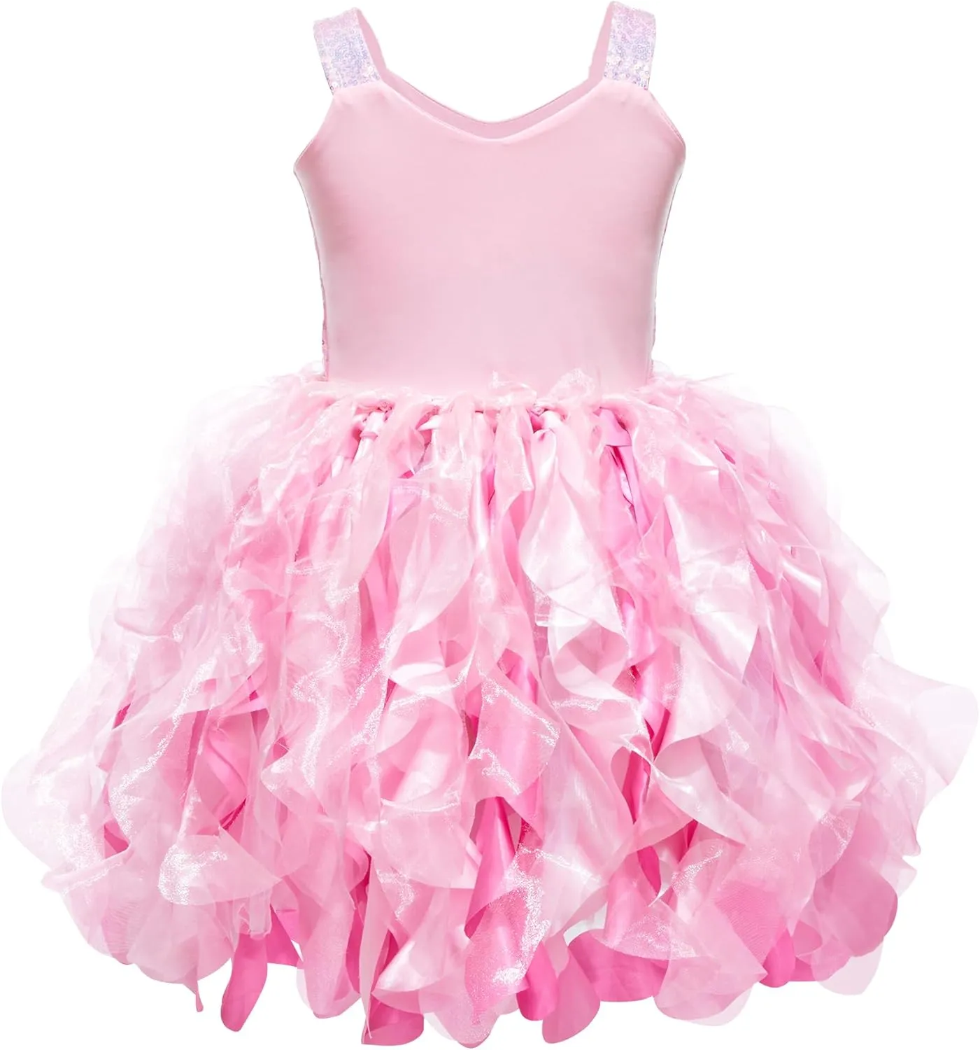 Tutu Dress for Girls Sparkly Sequin Tulle Princess Birthday Party Dress for Toddler Girls Prom Sneaker Ball Gown