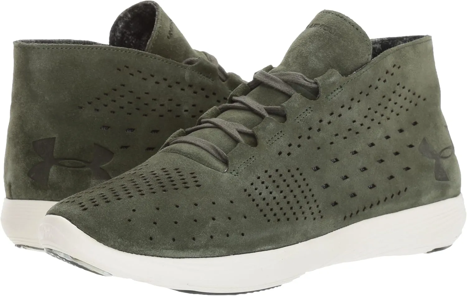 Under Armour Women's Street Precision Mid Lux Sneaker