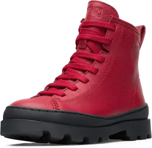 Unisex-Child Lace Up Bootie Ankle Boot
