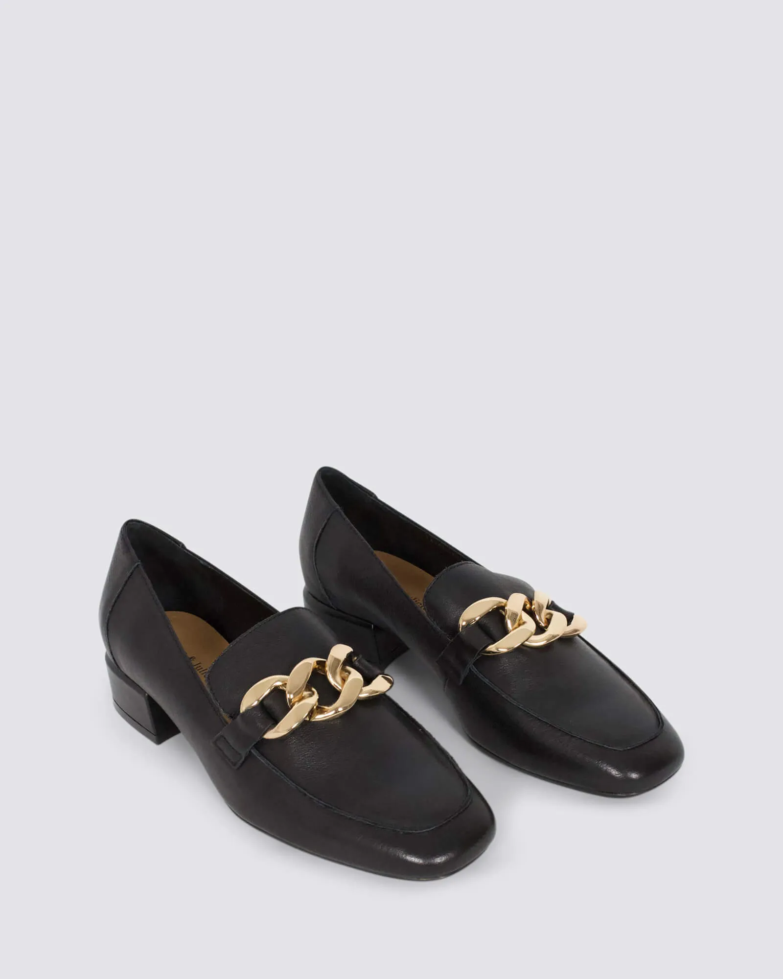 VIVANDY LOAFERS BLACK LEATHER