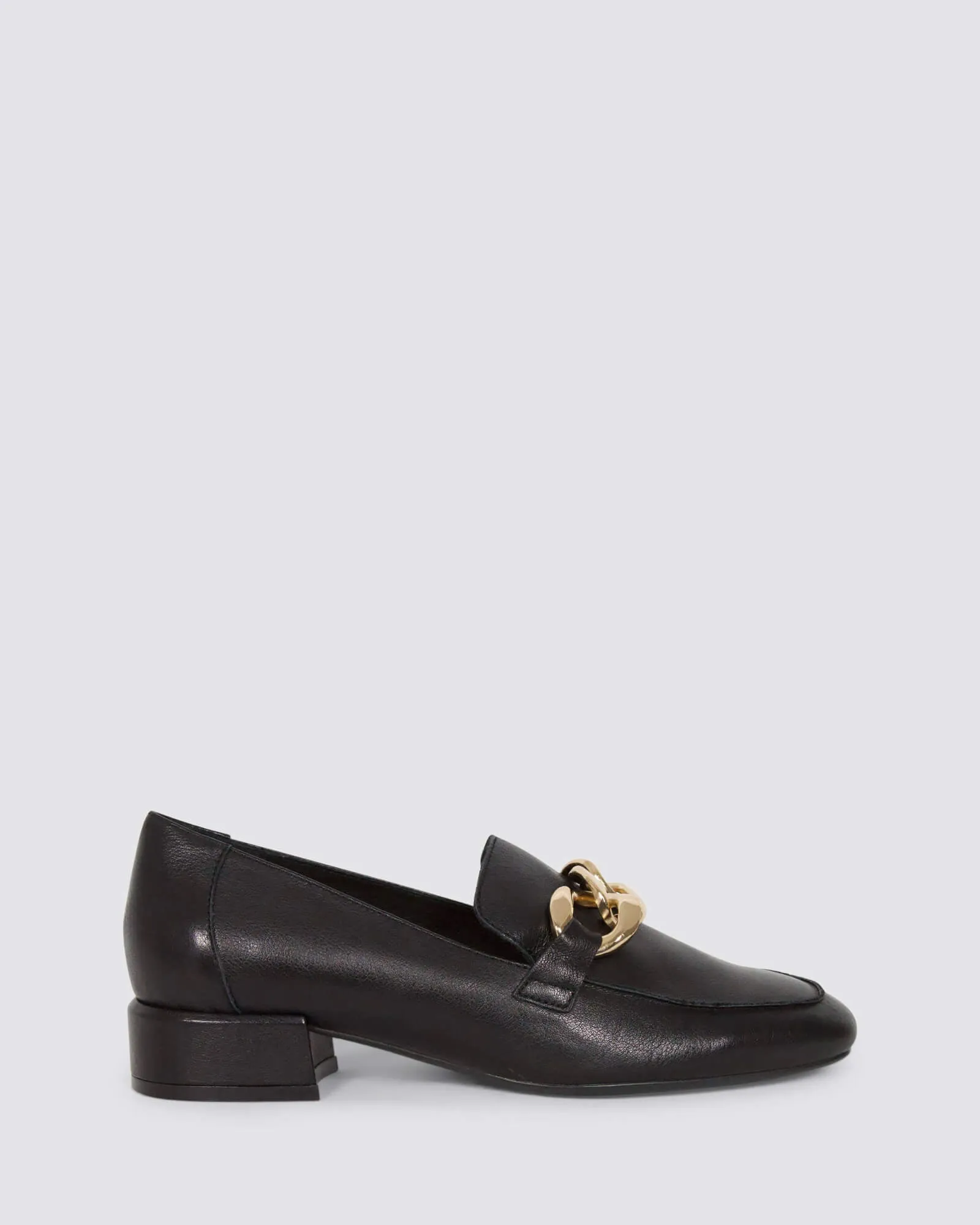 VIVANDY LOAFERS BLACK LEATHER