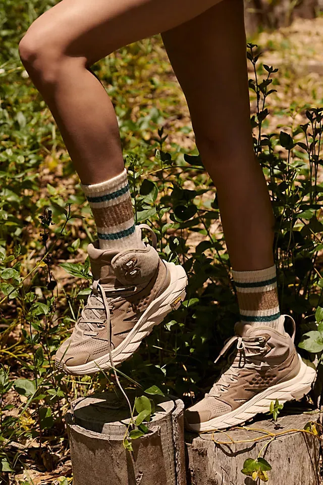 WOMEN'S HOKA ANACAPA BREEZE MID | DUNE / EGGNOG