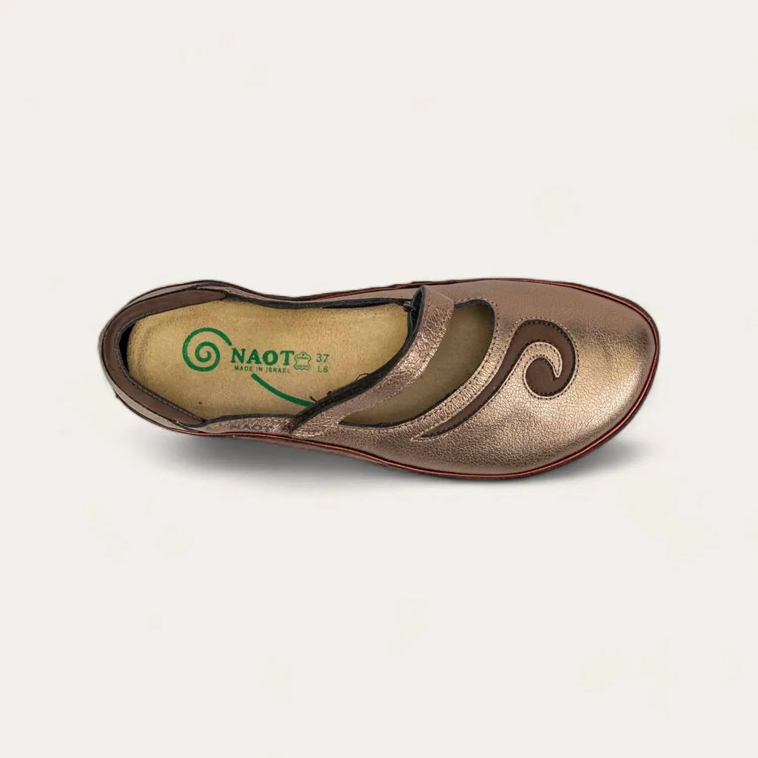 Women's Matai Mary Jane Shoes In Radiant Copper/coffee Bean