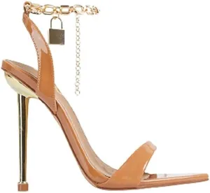 Women's Pointed Toe Stiletto High Heel Sandals