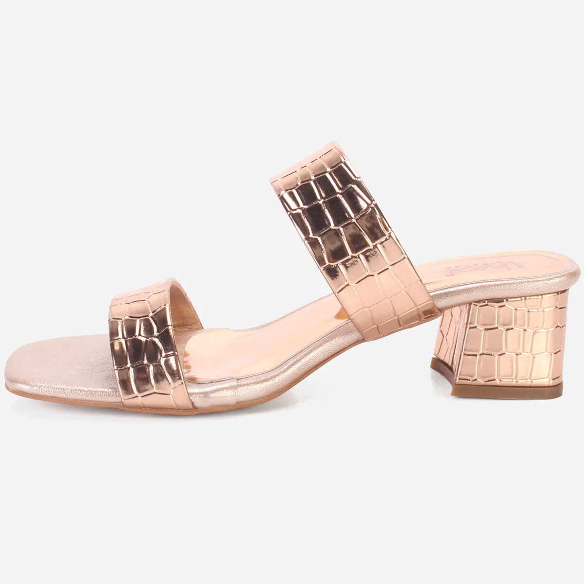 Women's "BERLIN" Fancy Block Heel Sandals
