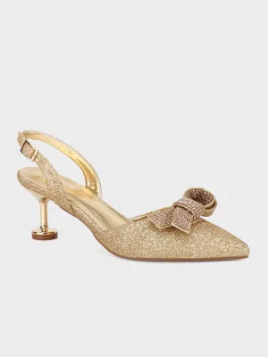 Womens "ENKAI" Pointy Toe Back Strap Sandals