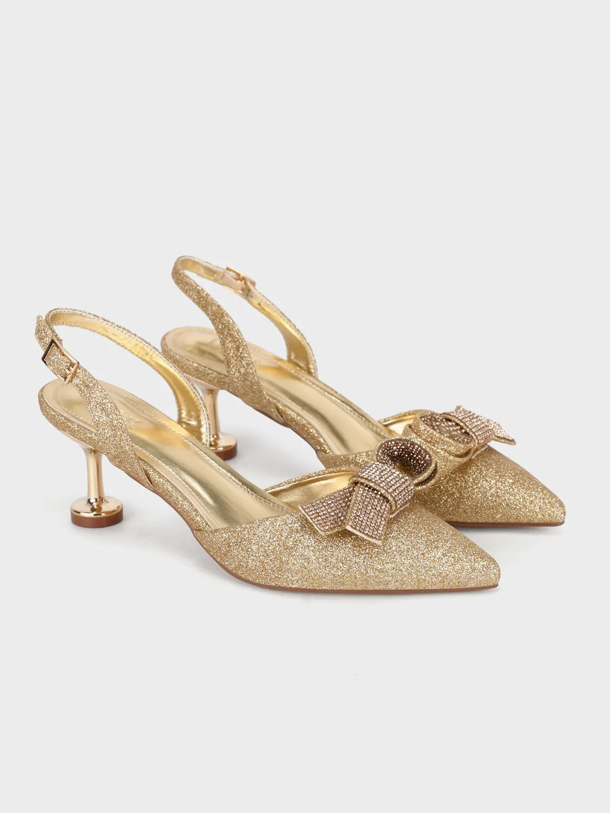 Womens "ENKAI" Pointy Toe Back Strap Sandals