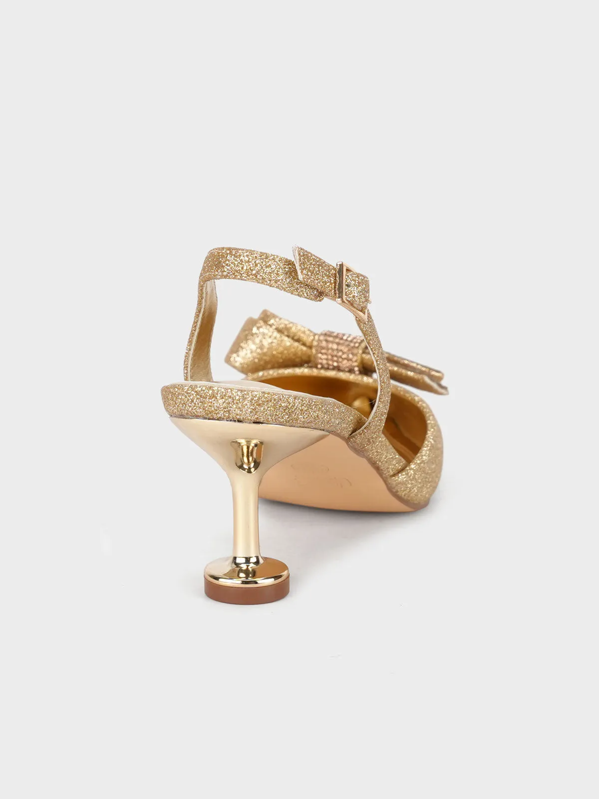 Womens "ENKAI" Pointy Toe Back Strap Sandals