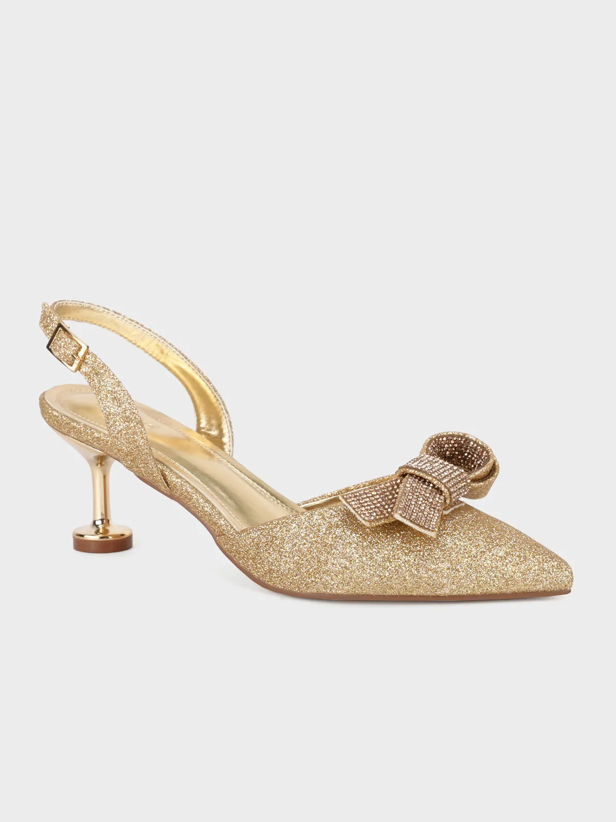 Womens "ENKAI" Pointy Toe Back Strap Sandals