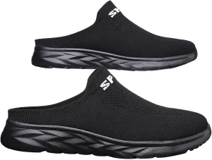 Women's Slip-On Orthopedic Arch Support Backless Tennis Shoes Men Lether Casual Tennis Shoes Casual Sneakers Steel Toe Tennis Shoe White Loafers