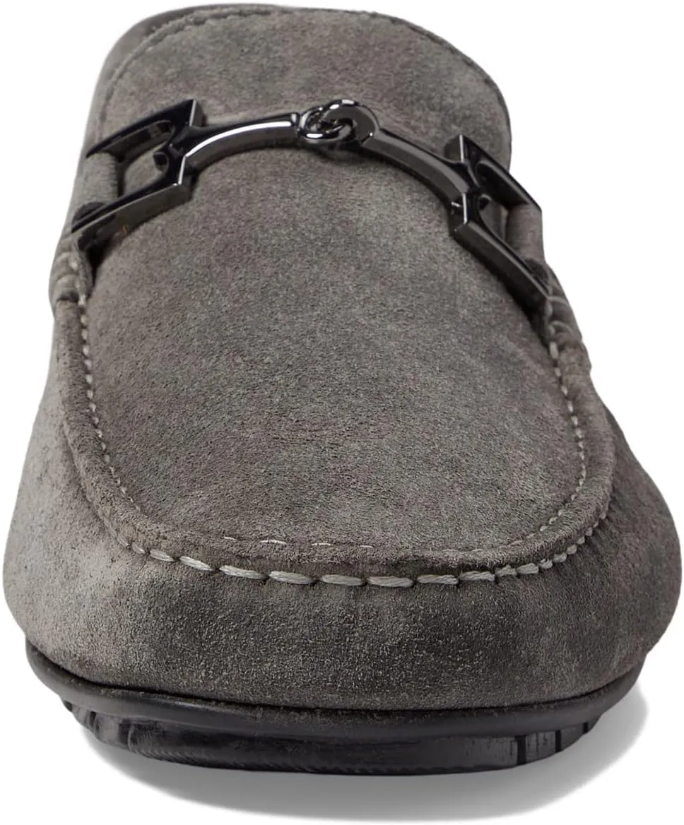 Xander Casual Driving Moccasin - Dark Grey Suede