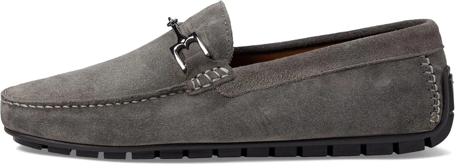 Xander Casual Driving Moccasin - Dark Grey Suede
