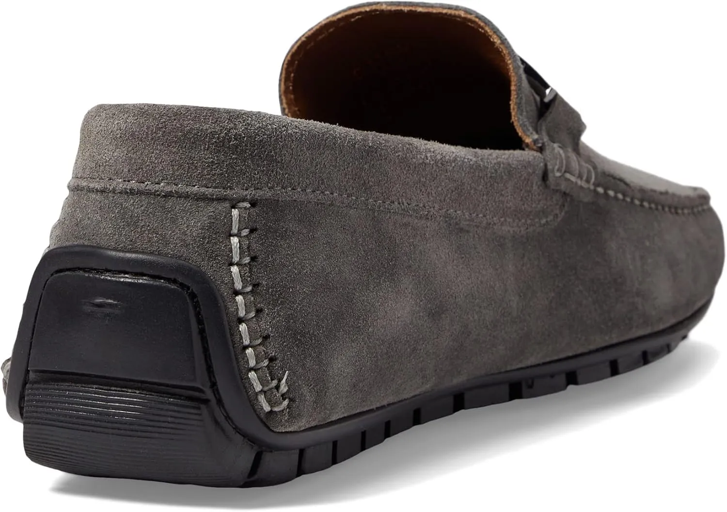 Xander Casual Driving Moccasin - Dark Grey Suede