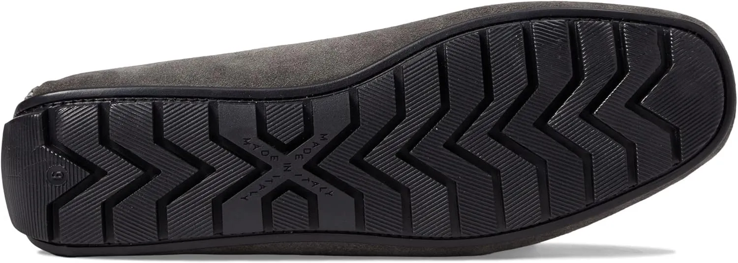 Xander Casual Driving Moccasin - Dark Grey Suede