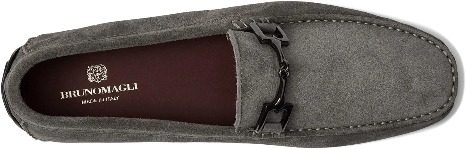 Xander Casual Driving Moccasin - Dark Grey Suede